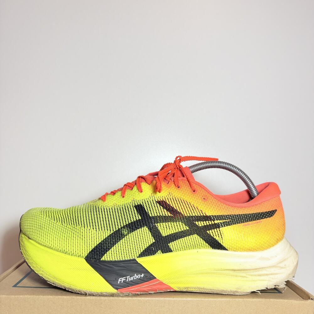 ASICS Metaspeed Sky Paris Mens Running Shoes Size 11.5 Carbon Fiber Racing Used